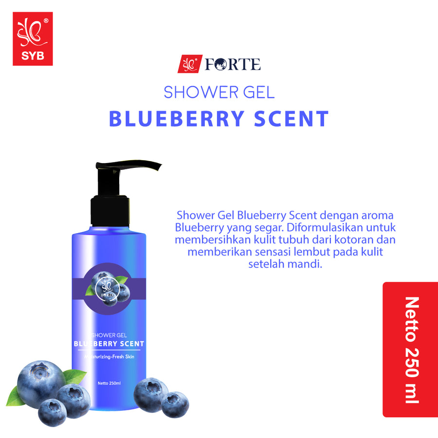 SYB FORTE SHOWER GEL BLUEBERRY SCENT - SYBofficial