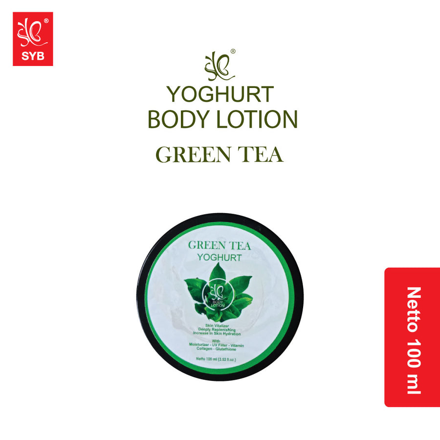 SYB YOGHURT BODY LOTION GREEN TEA - SYBofficial