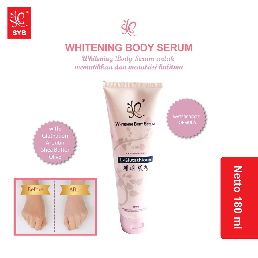 SYB WHITENING BODY SERUM WITH GLUTHATION - SYBofficial